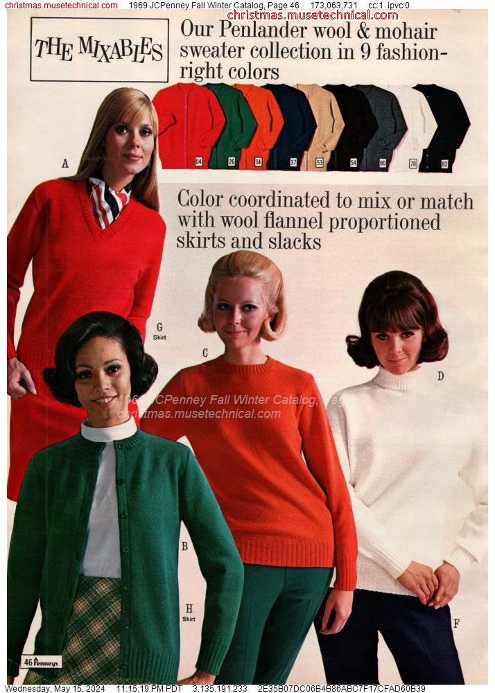 1969 JCPenney Fall Winter Catalog, Page 46