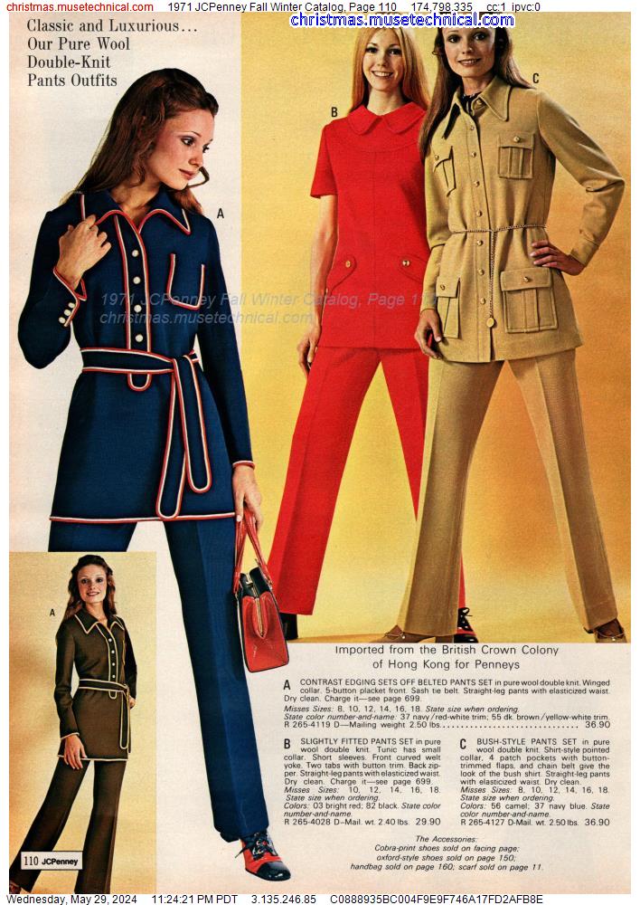 1971 JCPenney Fall Winter Catalog, Page 110