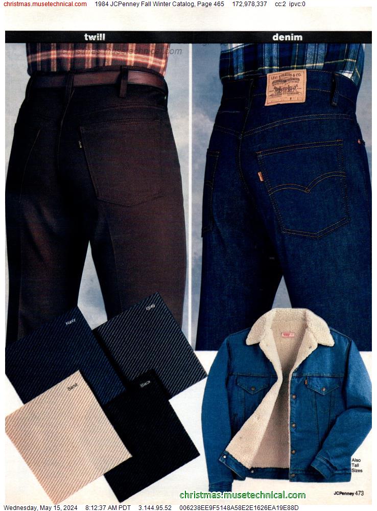 1984 JCPenney Fall Winter Catalog, Page 465