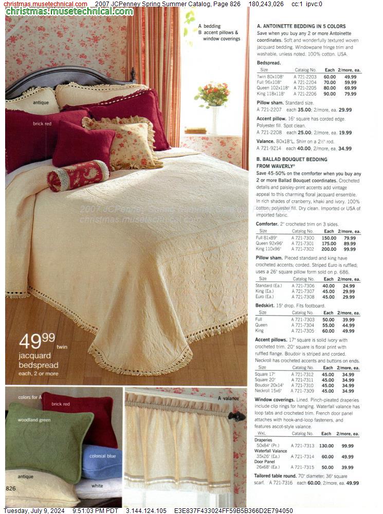 2007 JCPenney Spring Summer Catalog, Page 826