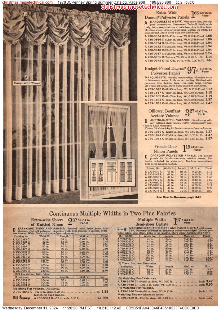 1970 JCPenney Spring Summer Catalog, Page 968