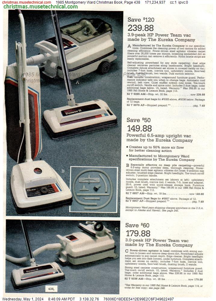1985 Montgomery Ward Christmas Book, Page 438