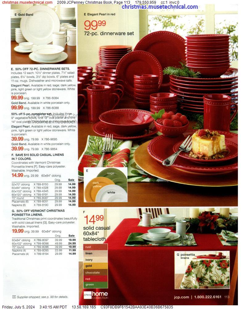 2009 JCPenney Christmas Book, Page 113
