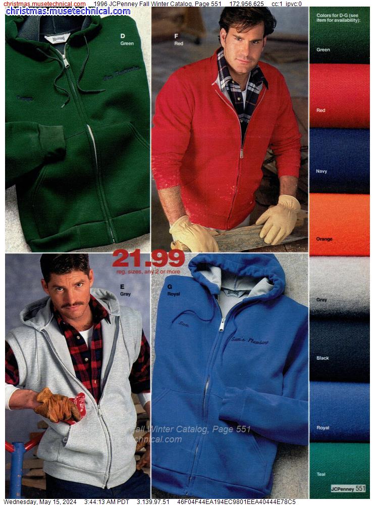 1996 JCPenney Fall Winter Catalog, Page 551