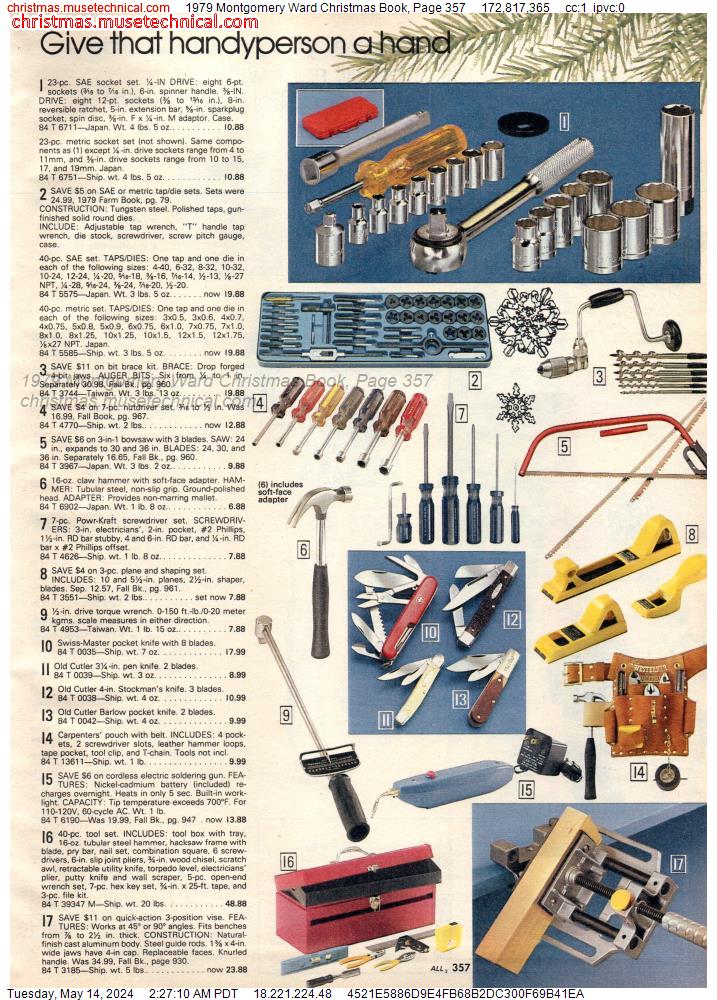 1979 Montgomery Ward Christmas Book, Page 357