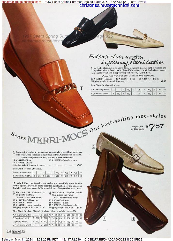 1967 Sears Spring Summer Catalog, Page 326