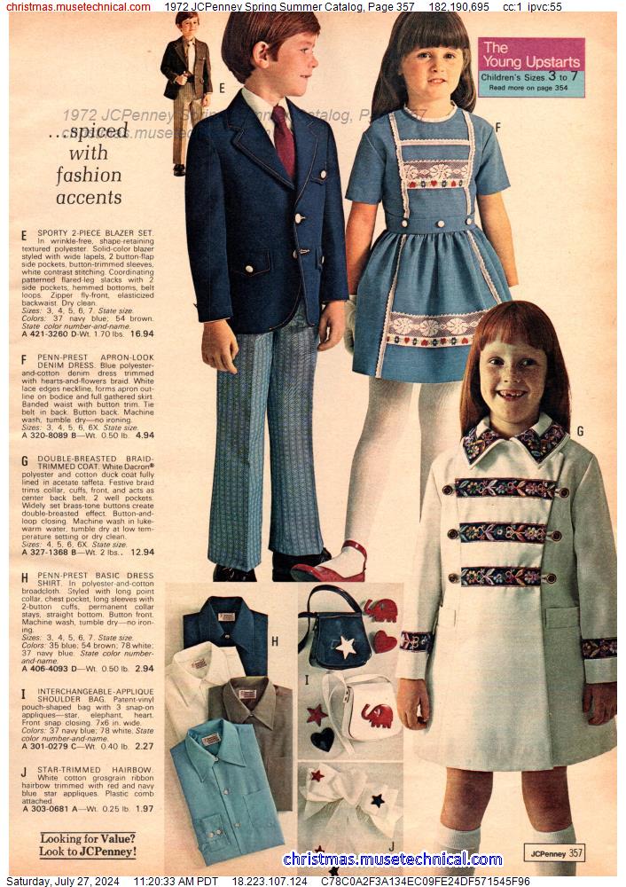 1972 JCPenney Spring Summer Catalog, Page 357