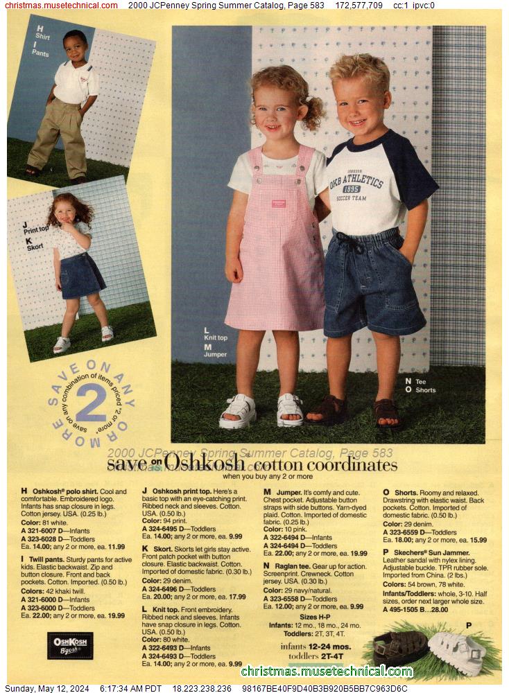 2000 JCPenney Spring Summer Catalog, Page 583