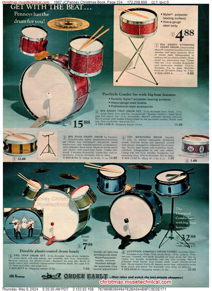 1967 JCPenney Christmas Book, Page 334