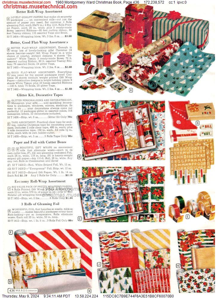 1960 Montgomery Ward Christmas Book, Page 436