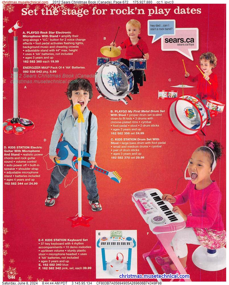2012 Sears Christmas Book (Canada), Page 672