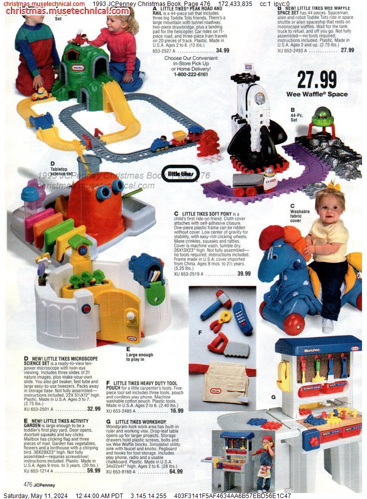 1993 JCPenney Christmas Book, Page 476