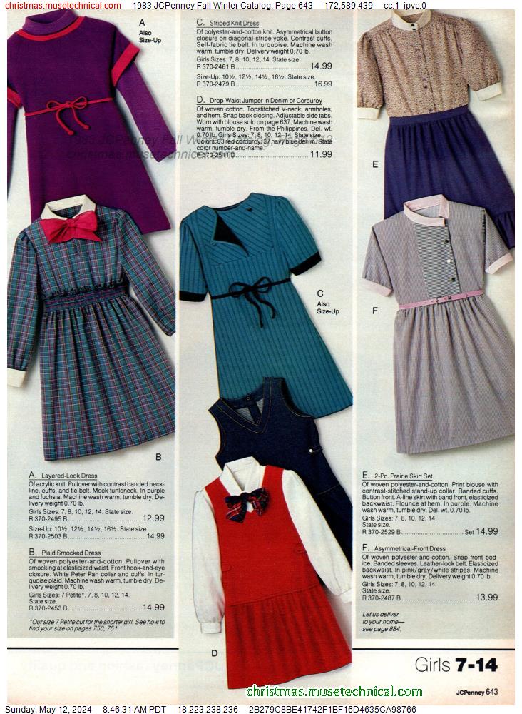 1983 JCPenney Fall Winter Catalog, Page 643
