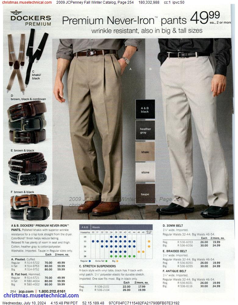 2009 JCPenney Fall Winter Catalog, Page 254