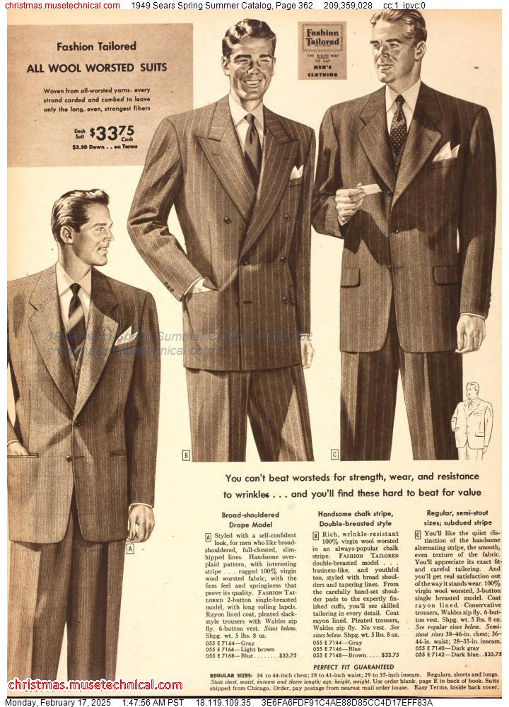 1949 Sears Spring Summer Catalog, Page 362