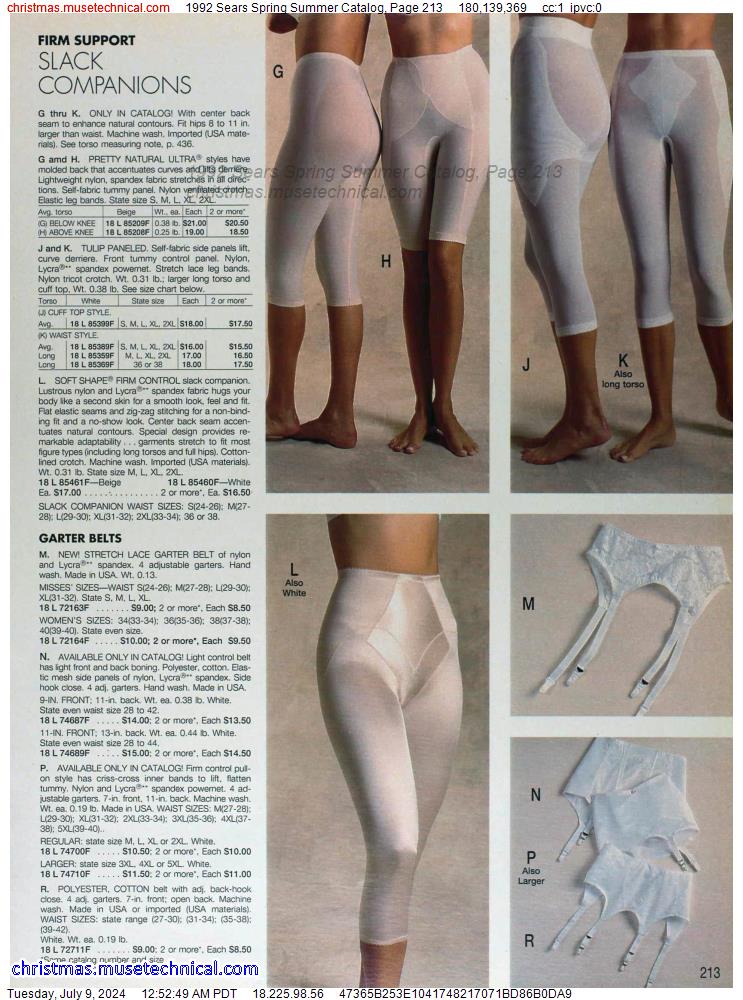 1992 Sears Spring Summer Catalog, Page 213