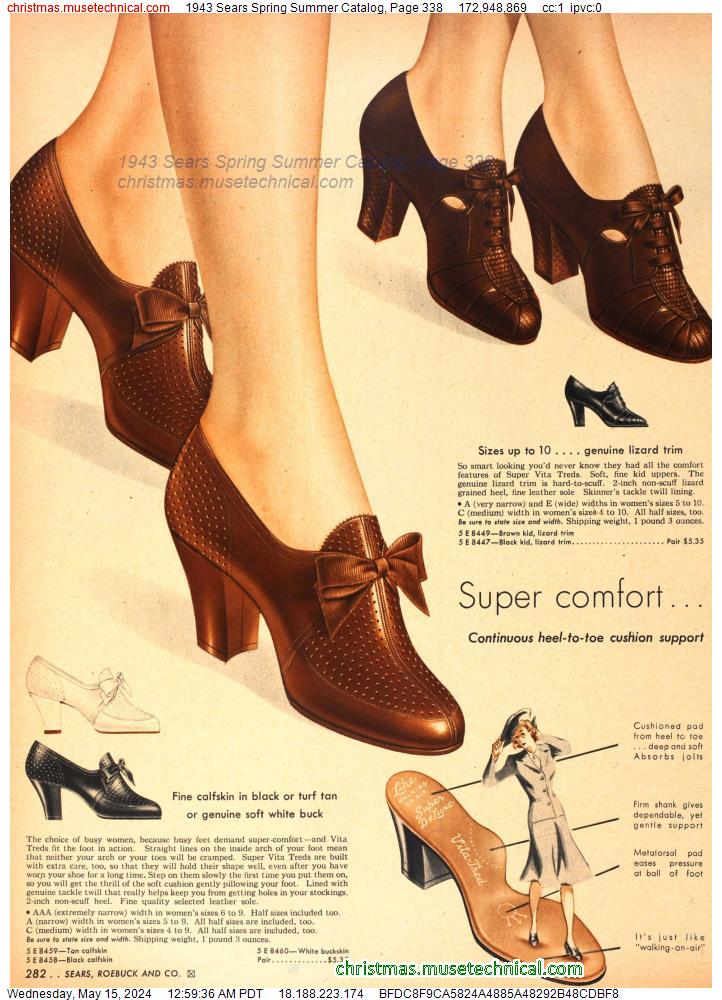 1943 Sears Spring Summer Catalog, Page 338