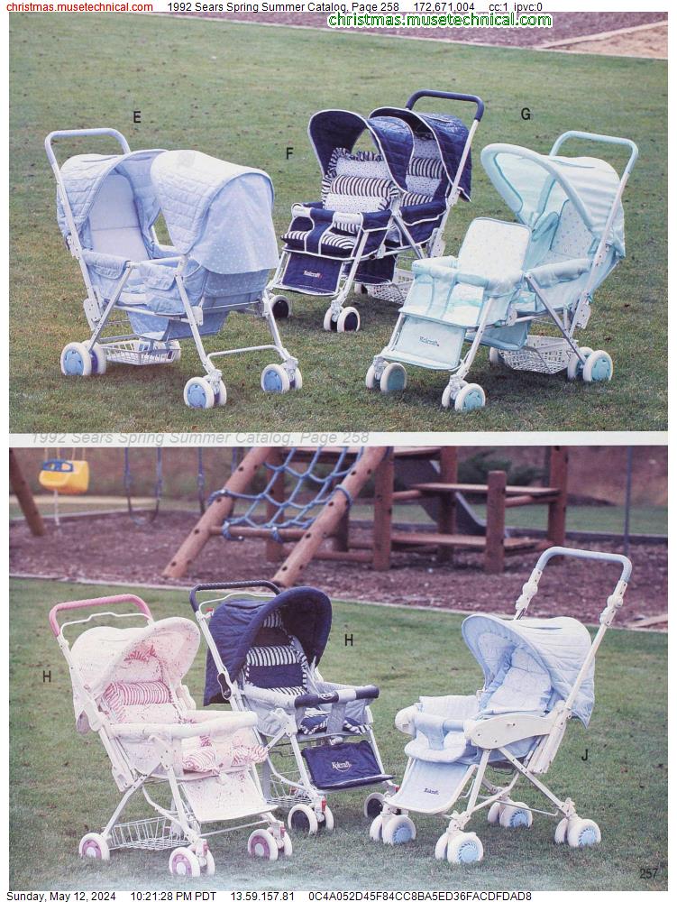 1992 Sears Spring Summer Catalog, Page 258