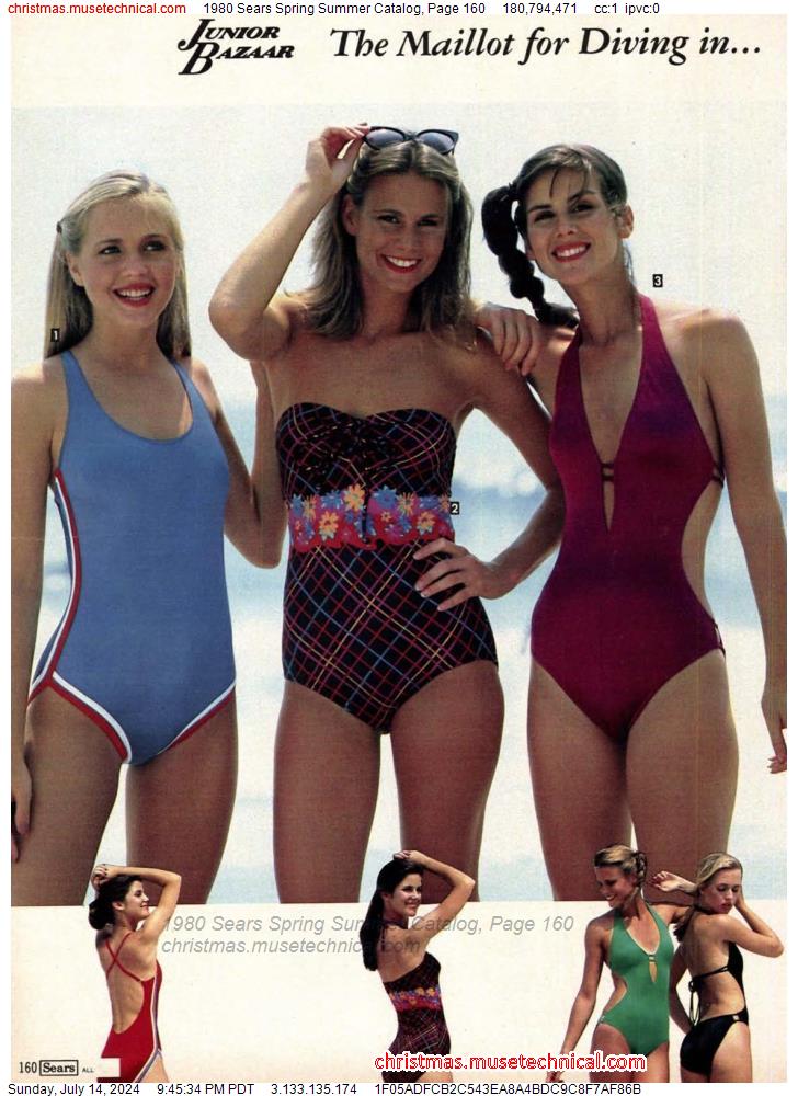 1980 Sears Spring Summer Catalog, Page 160