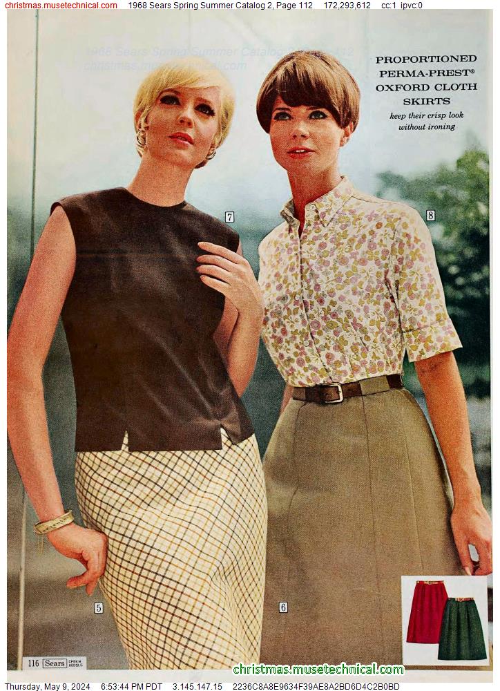1968 Sears Spring Summer Catalog 2, Page 112