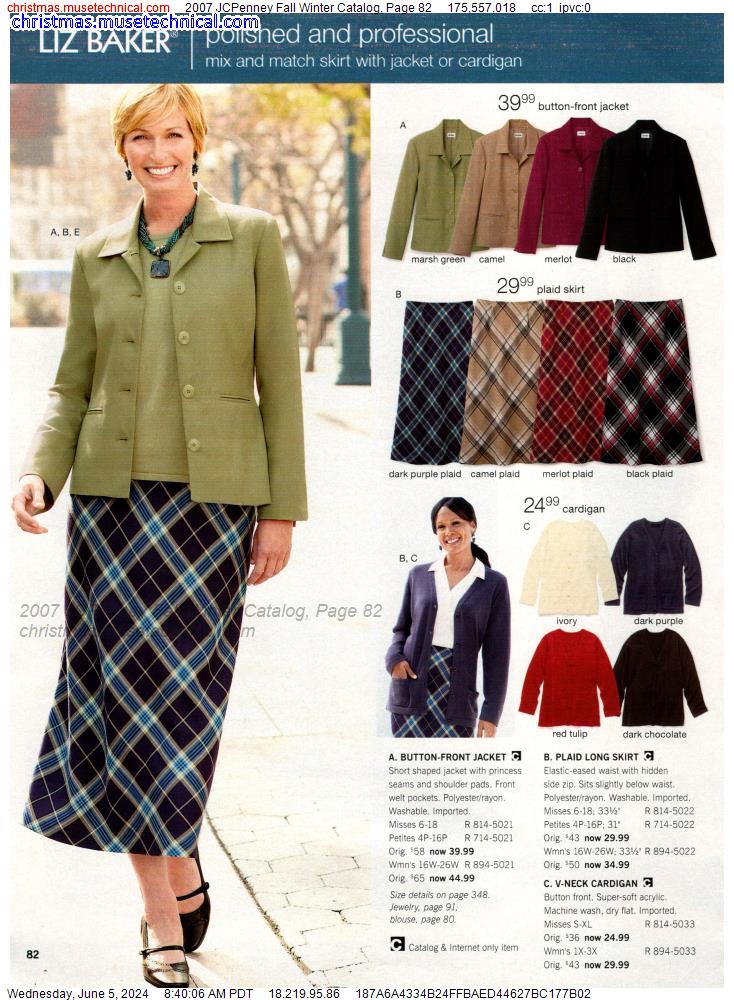 2007 JCPenney Fall Winter Catalog, Page 82