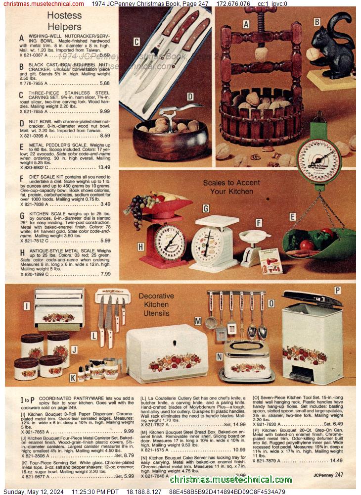 1974 JCPenney Christmas Book, Page 247