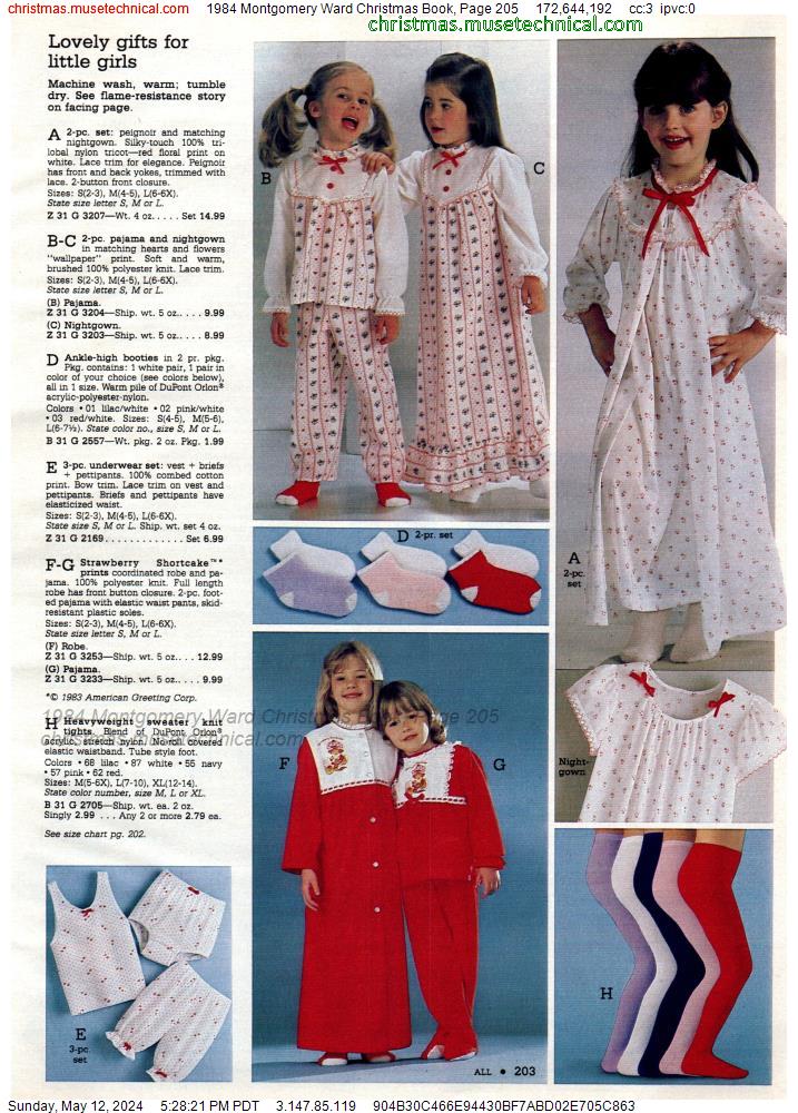 1984 Montgomery Ward Christmas Book, Page 205