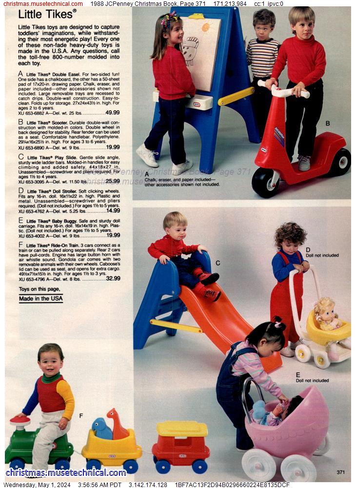 1988 JCPenney Christmas Book, Page 371