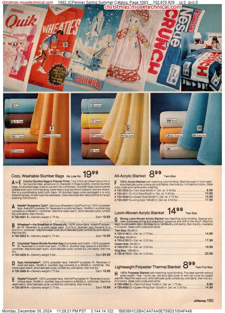 1982 JCPenney Spring Summer Catalog, Page 1083