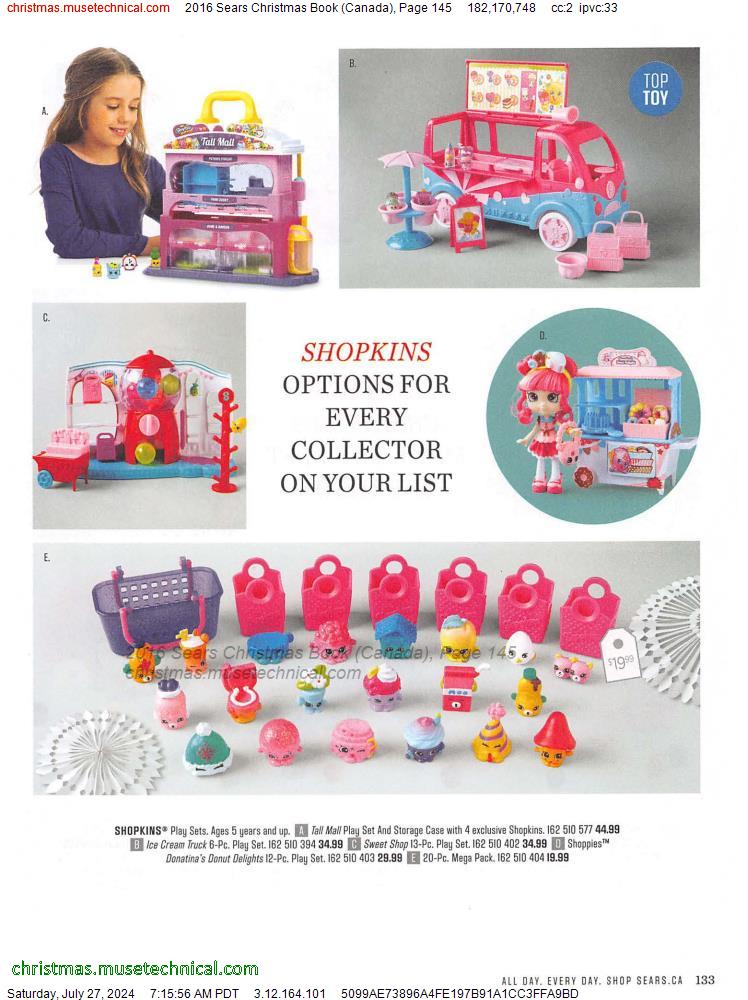 2016 Sears Christmas Book (Canada), Page 145