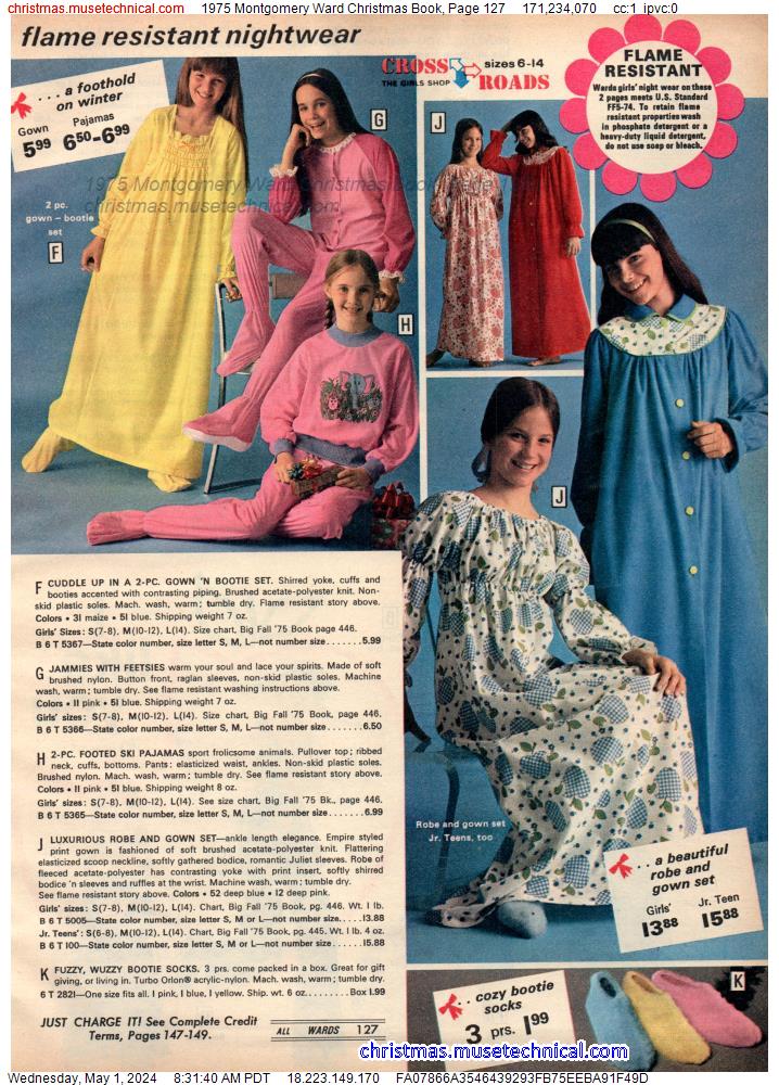 1975 Montgomery Ward Christmas Book, Page 127