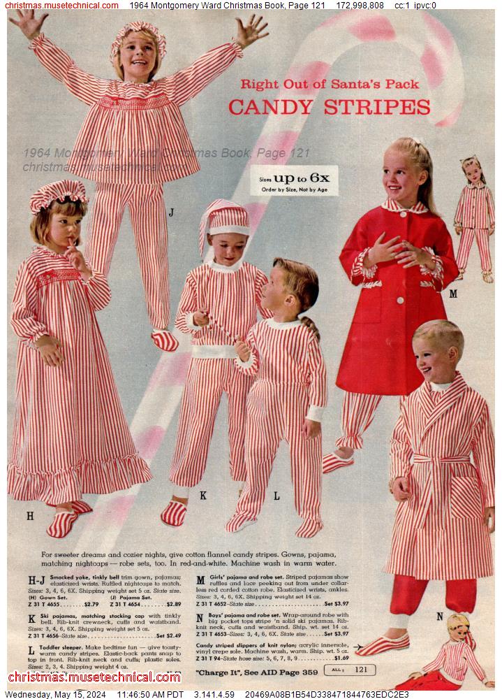 1964 Montgomery Ward Christmas Book, Page 121