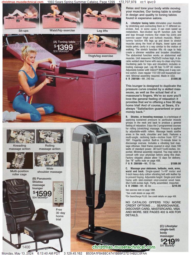 1993 Sears Spring Summer Catalog, Page 1399