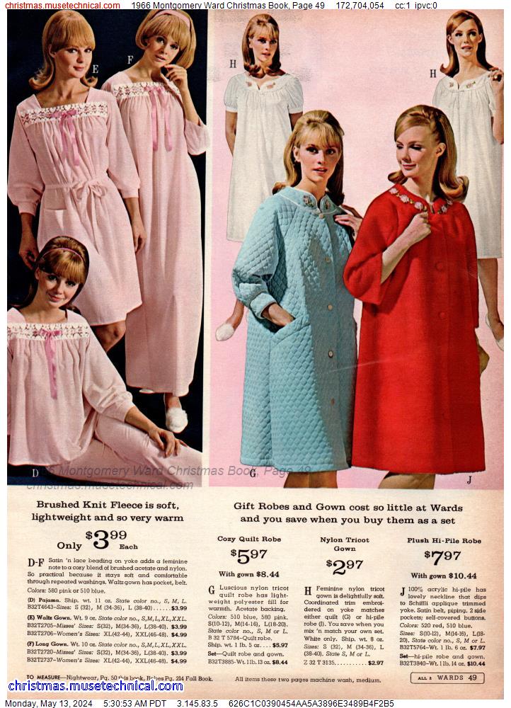 1966 Montgomery Ward Christmas Book, Page 49