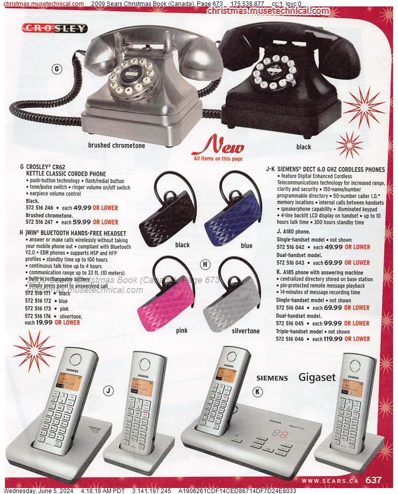 2009 Sears Christmas Book (Canada), Page 673