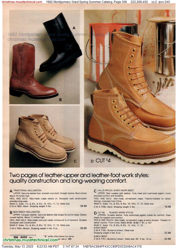 1982 Montgomery Ward Spring Summer Catalog, Page 306