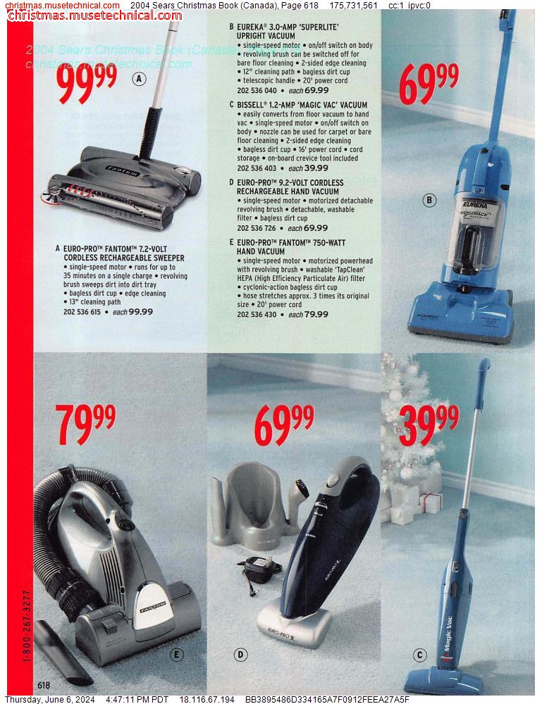 2004 Sears Christmas Book (Canada), Page 618
