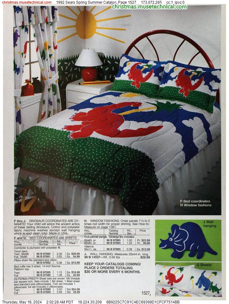 1992 Sears Spring Summer Catalog, Page 1527