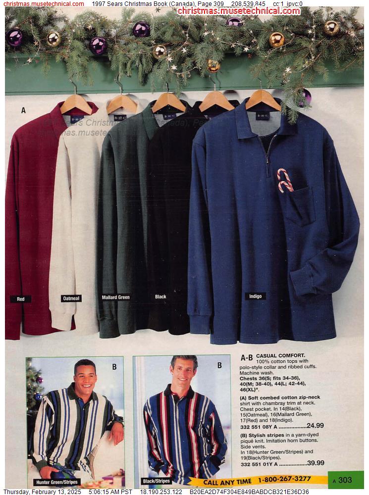 1997 Sears Christmas Book (Canada), Page 309