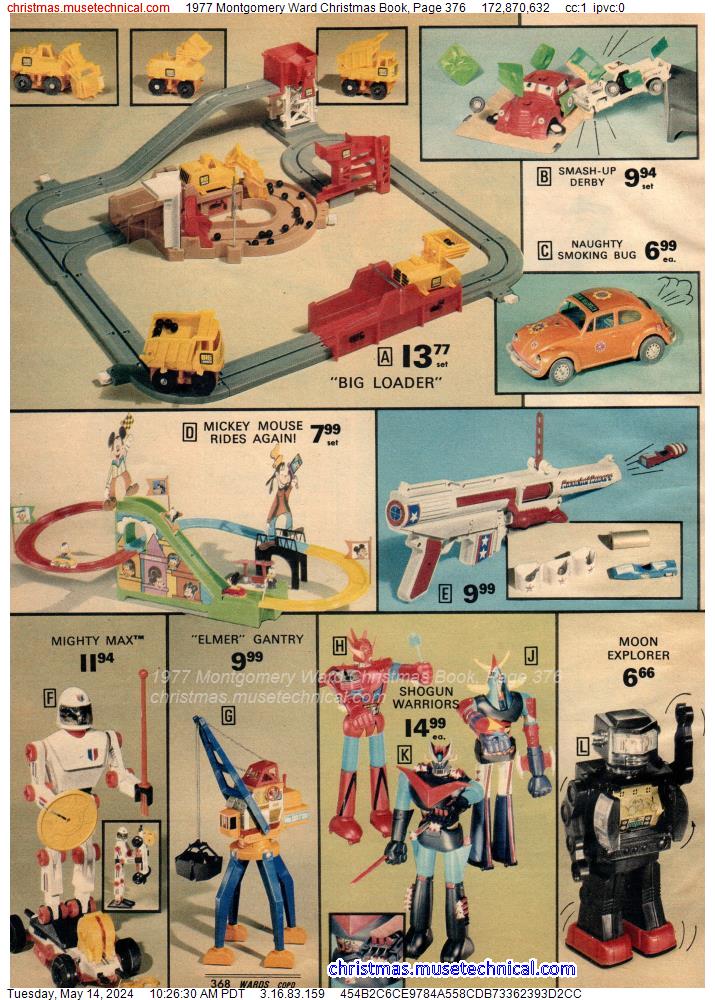 1977 Montgomery Ward Christmas Book, Page 376