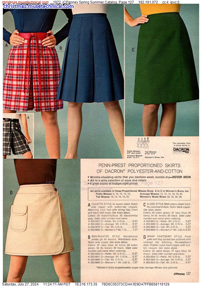 1972 JCPenney Spring Summer Catalog, Page 127