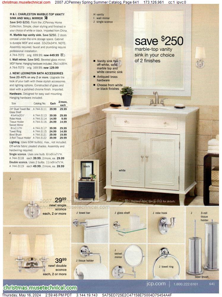 2007 JCPenney Spring Summer Catalog, Page 641