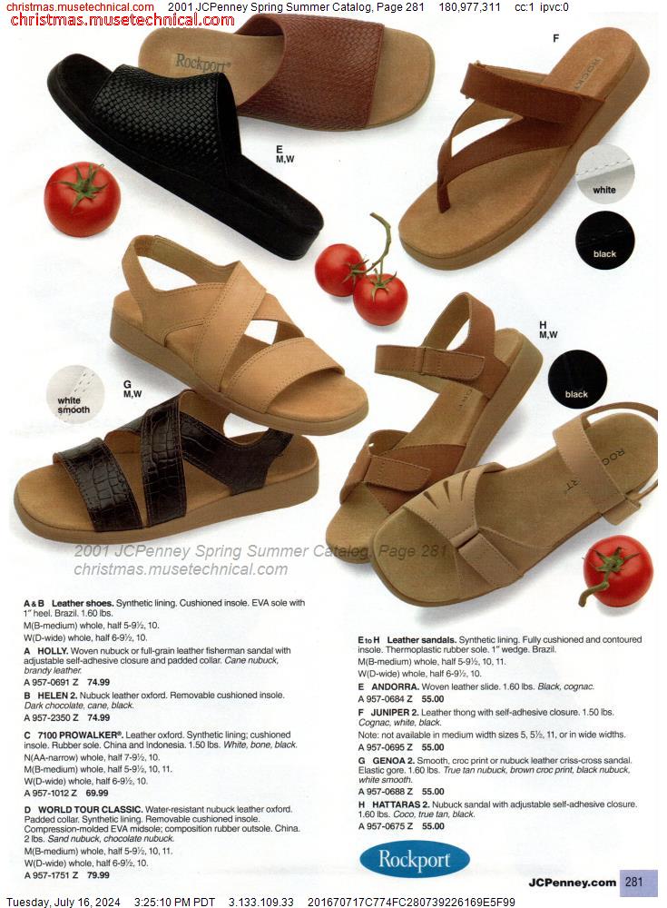 2001 JCPenney Spring Summer Catalog, Page 281