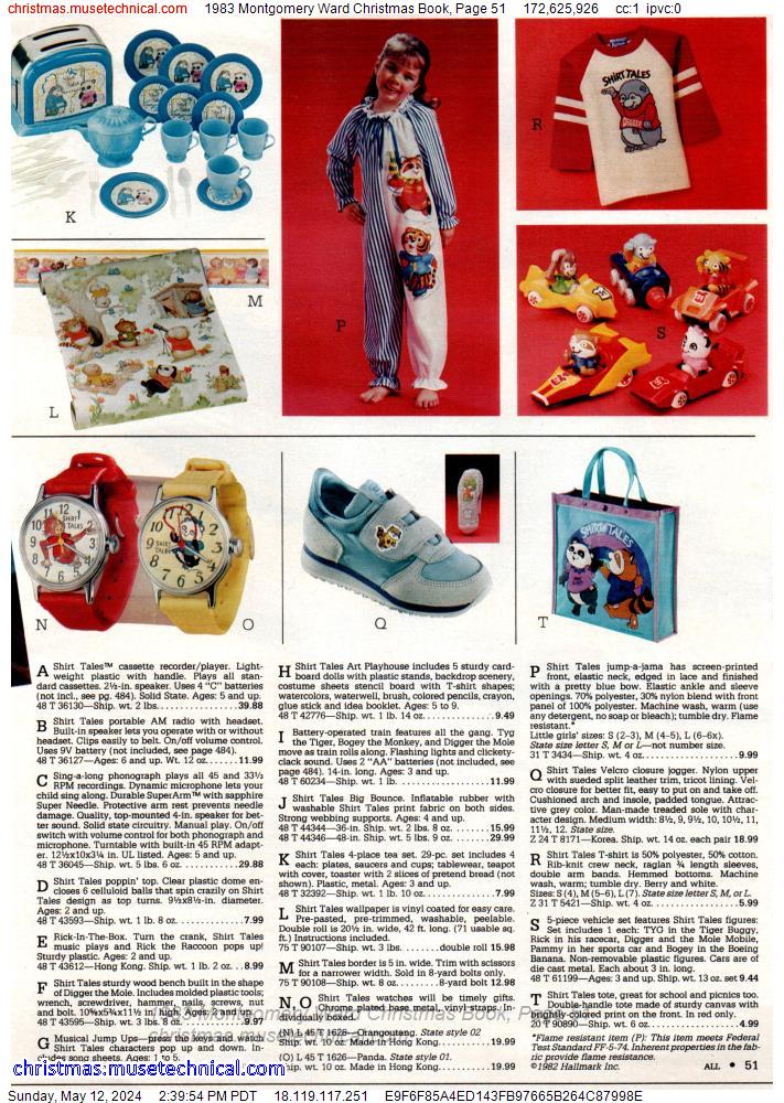 1983 Montgomery Ward Christmas Book, Page 51