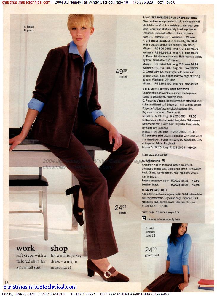 2004 JCPenney Fall Winter Catalog, Page 18