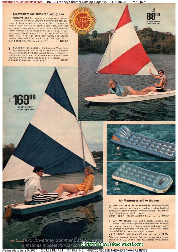 1970 JCPenney Summer Catalog, Page 222