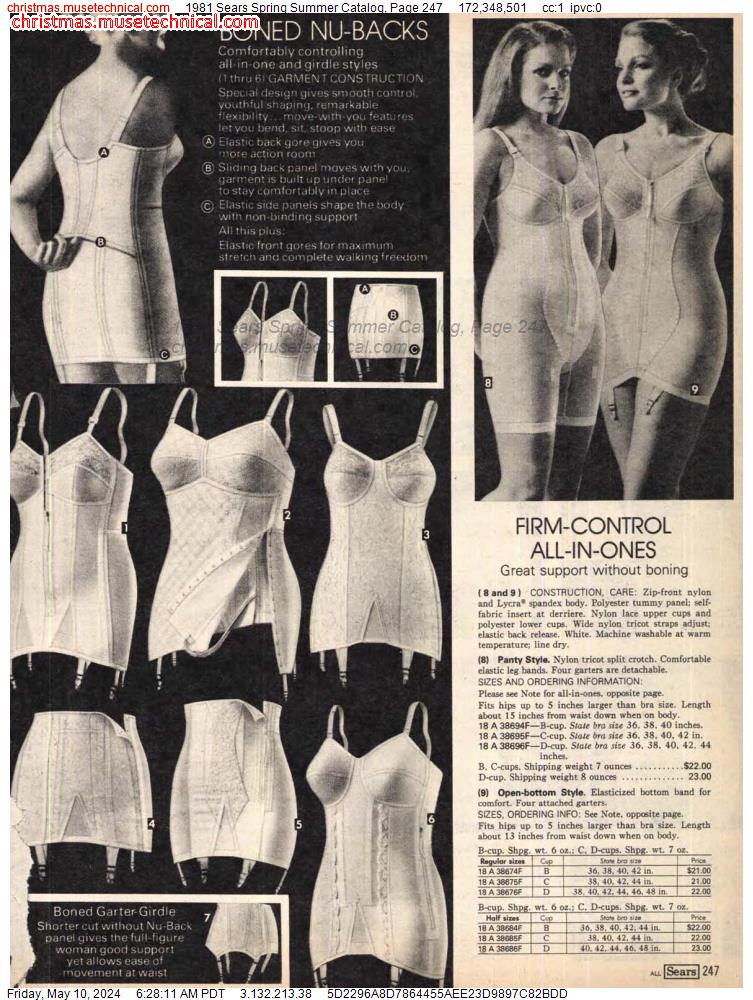 1981 Sears Spring Summer Catalog, Page 247