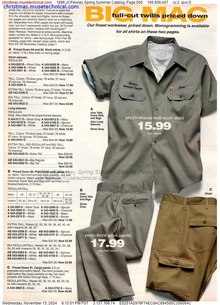 1996 JCPenney Spring Summer Catalog, Page 500