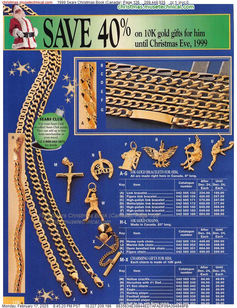 1999 Sears Christmas Book (Canada), Page 126