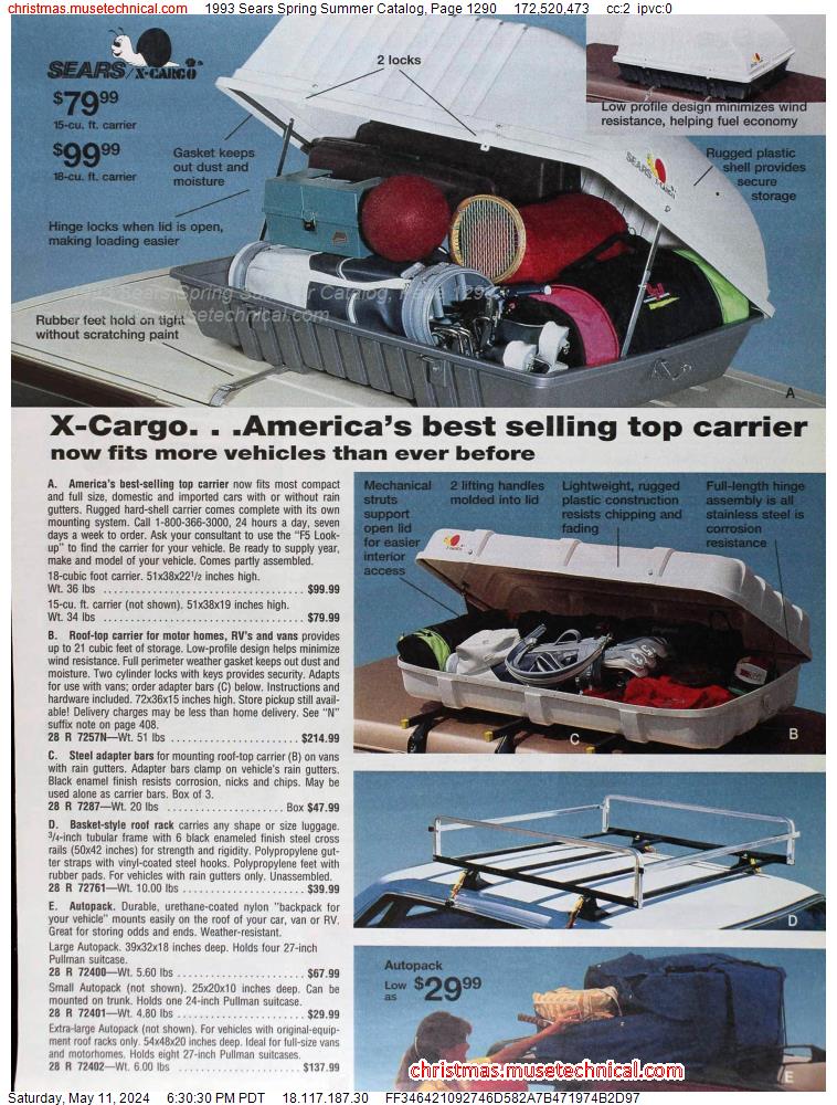 1993 Sears Spring Summer Catalog, Page 1290